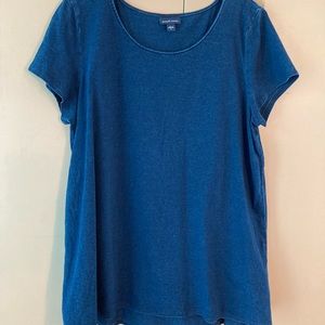 J.Jill Pure Jill Indigo TUNIC swing top